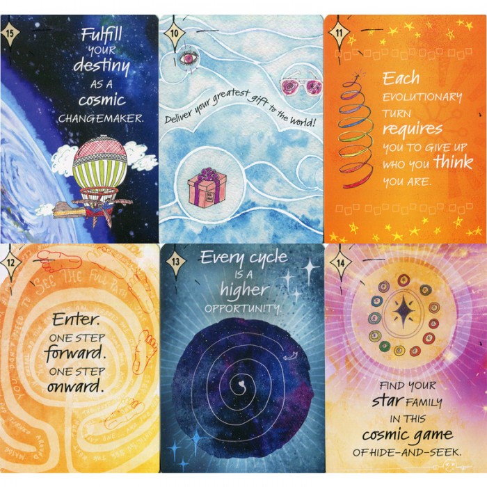 The Cosmic Journey Oracle Κάρτες Μαντείας
